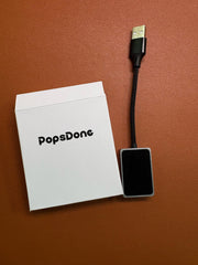 PopsDone L3 2-in-1 Wireless Carplay and Android Auto Adapter